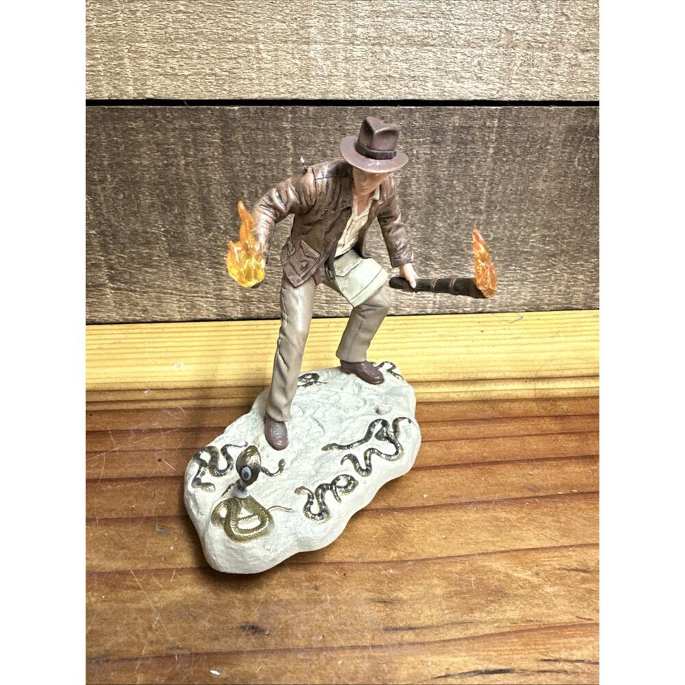 Hallmark Raiders Of The Lost Ark Indiana Jones Surrounded By Snakes Ornament